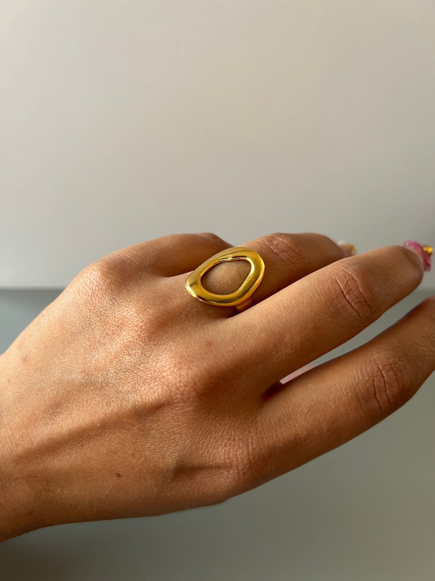 Anillo Mónica - Dorado