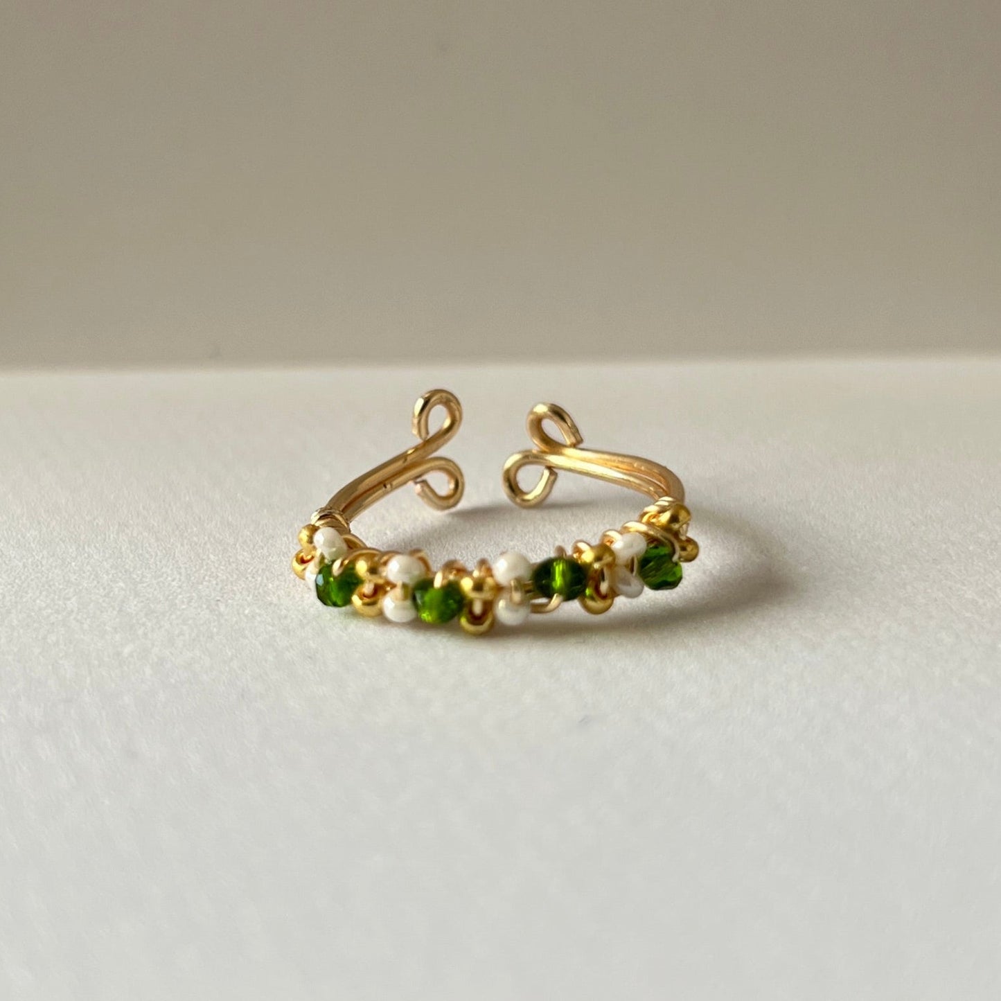 Anillo Miriam - Verde