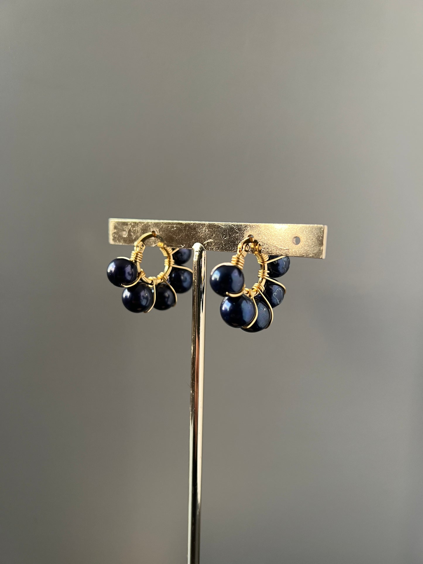 Arracadas Julia - Negro