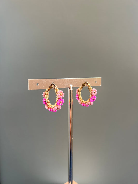 Arracadas Florencia - Rosa