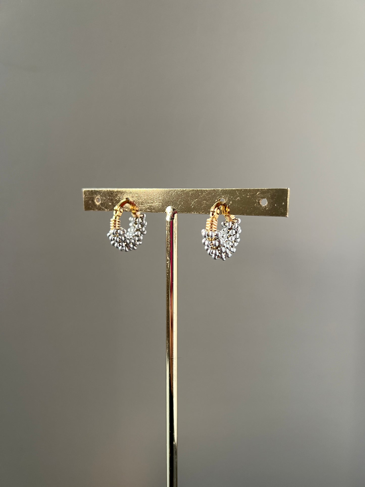 Arracadas Lúa - Plateado