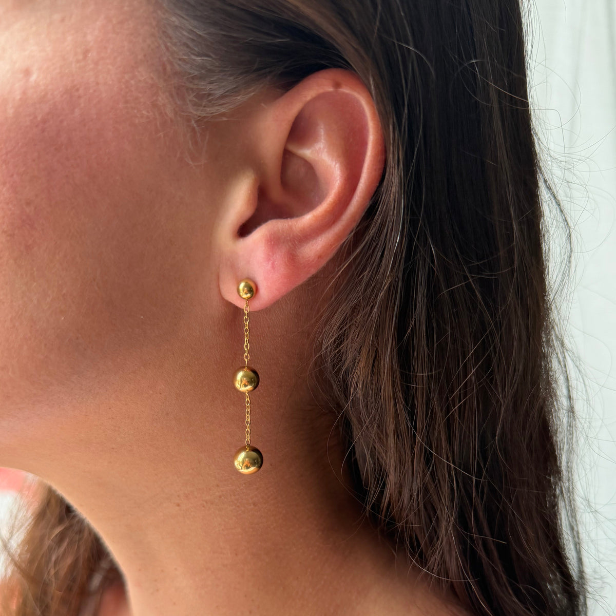 Aretes Daniela - Dorado