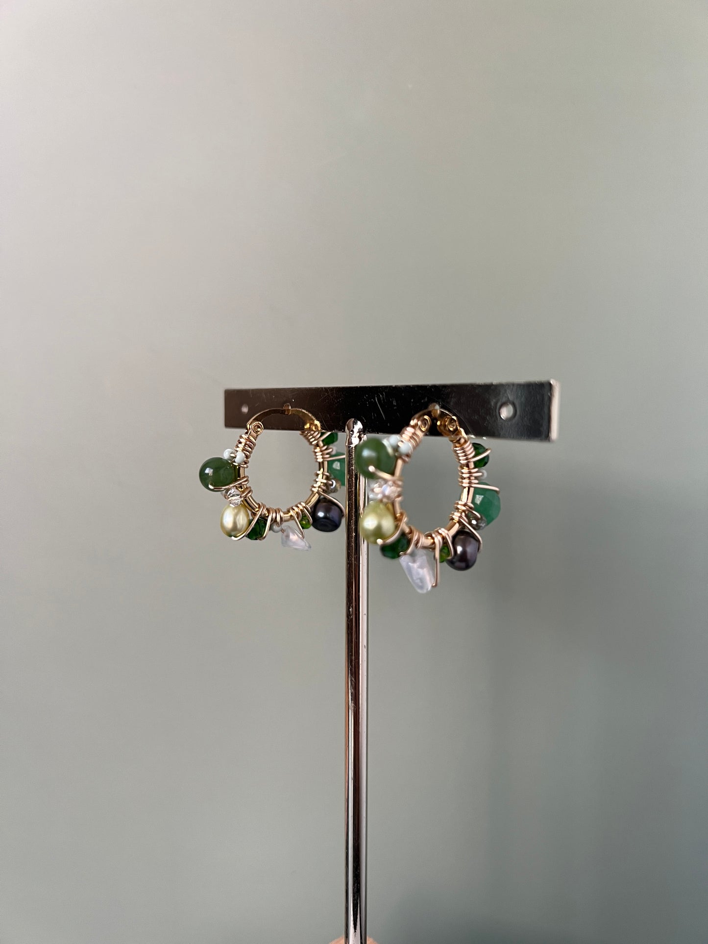 Arracadas María - Verde