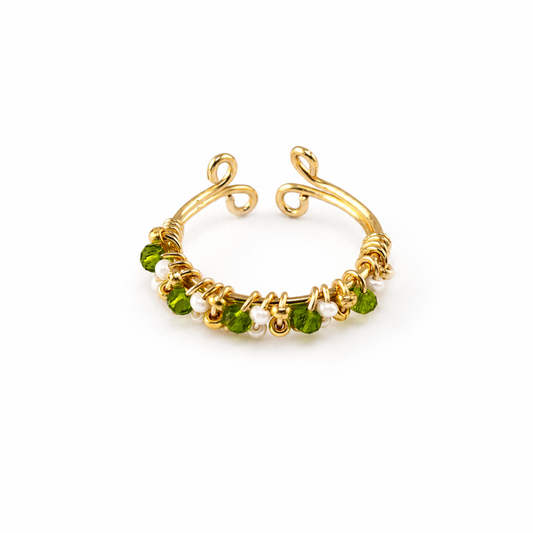 Anillo Miriam - Verde