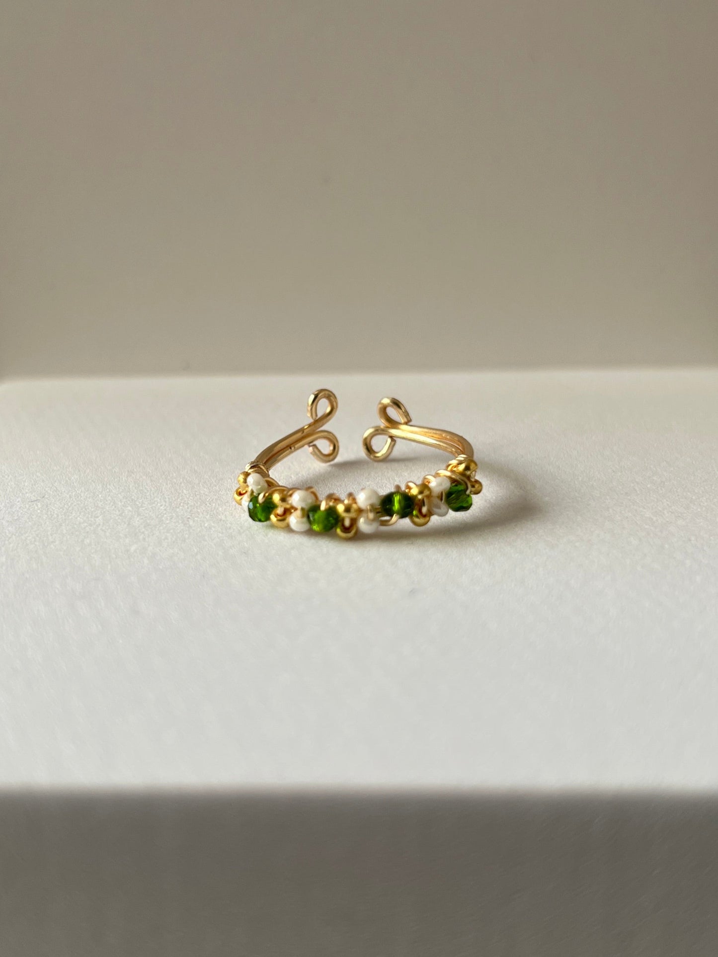 Anillo Miriam - Verde