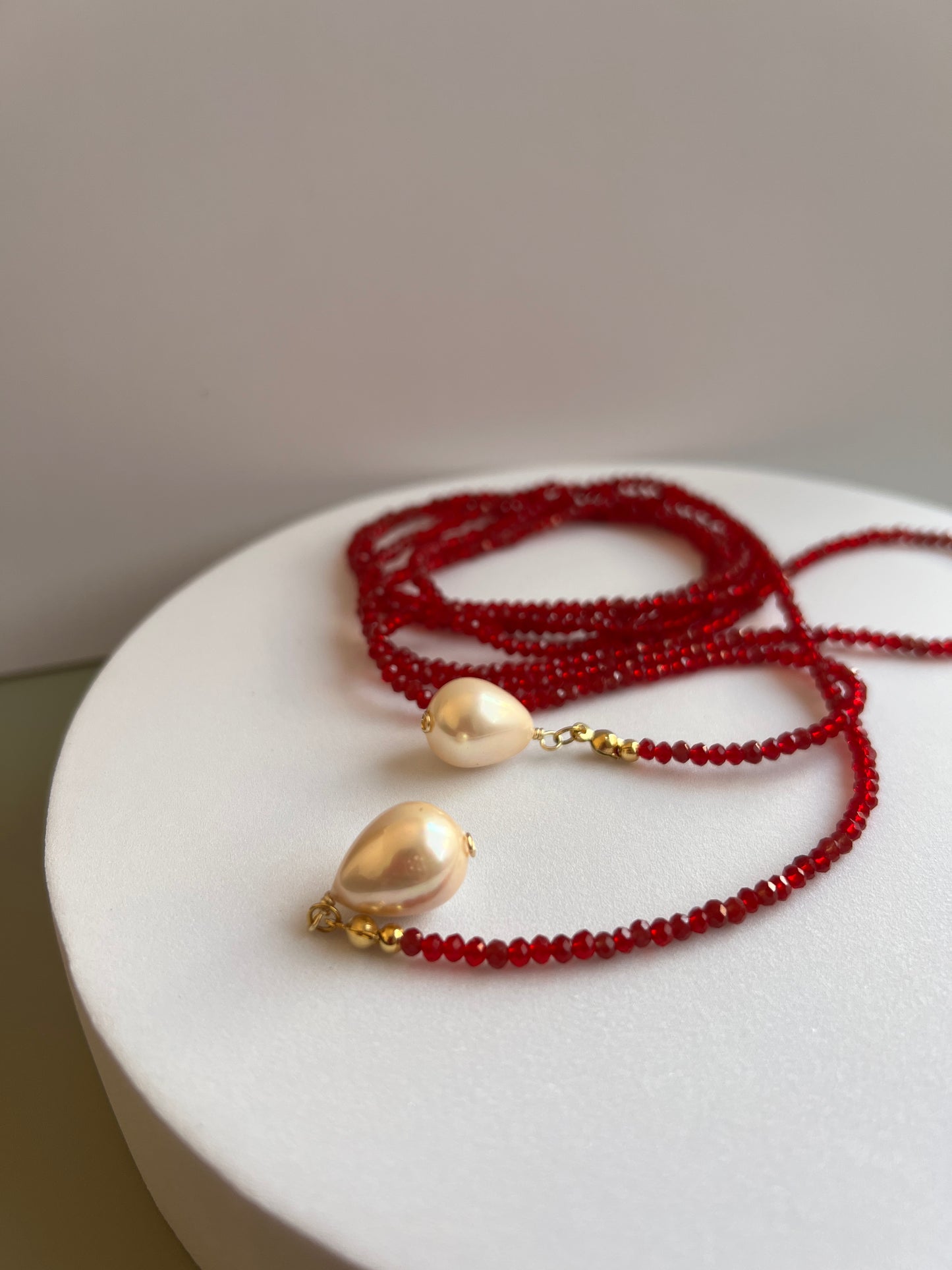 Collar Mia - Rojo