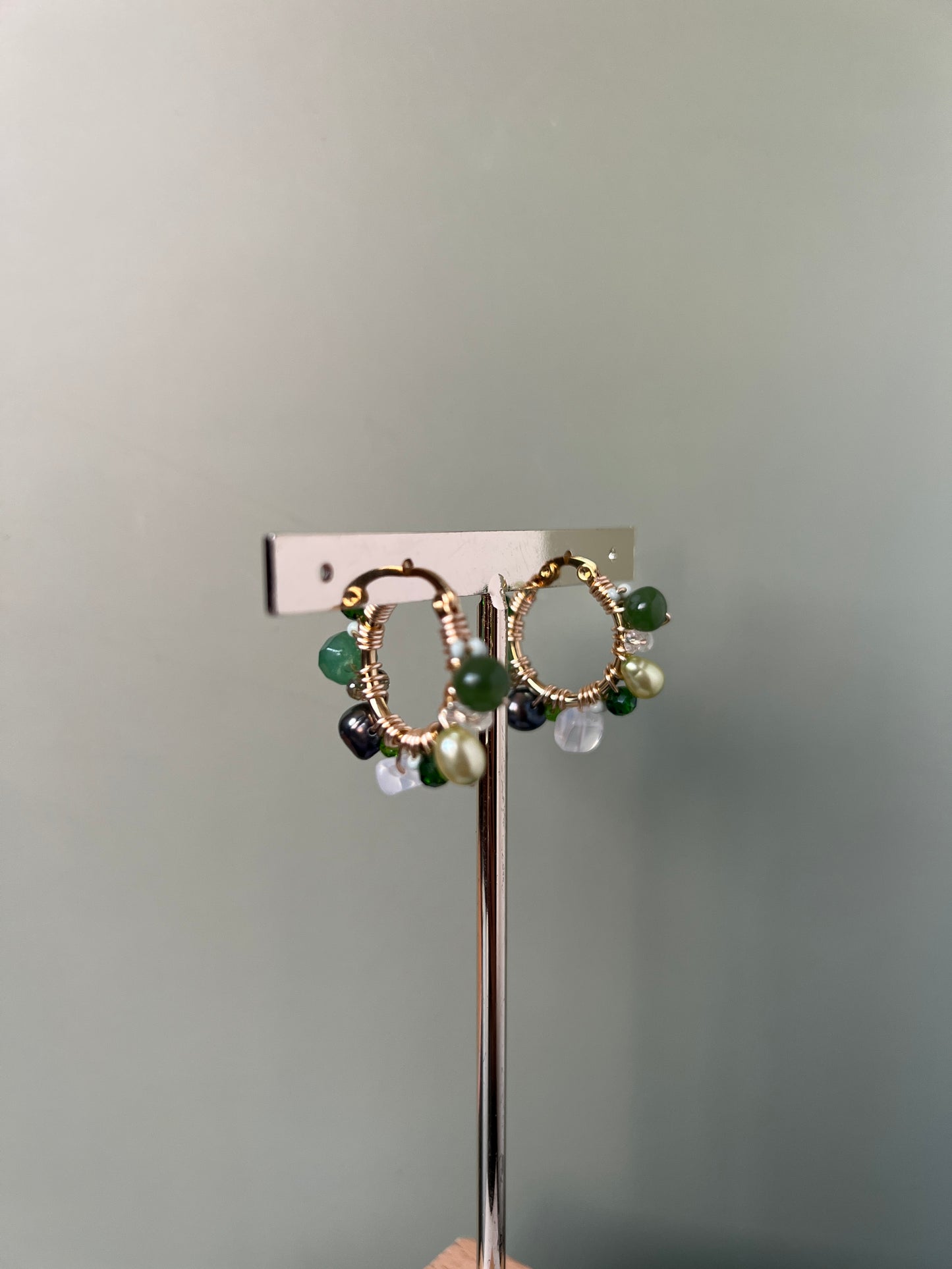 Arracadas María - Verde