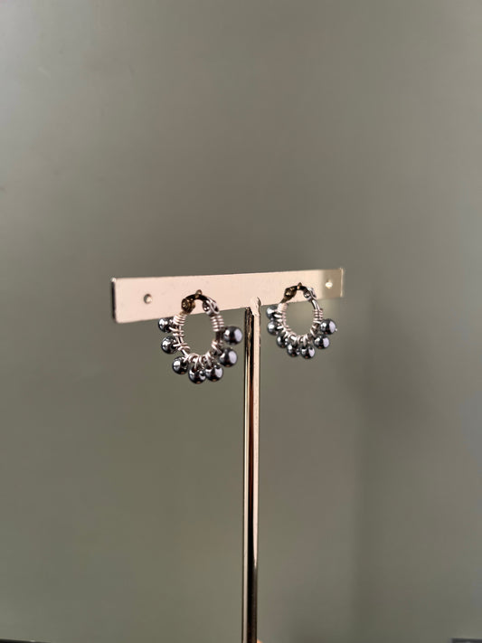 Arracadas Julieta - Plateado