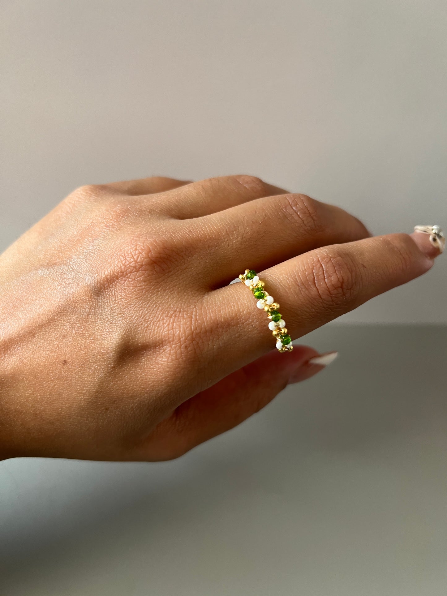 Anillo Miriam - Verde