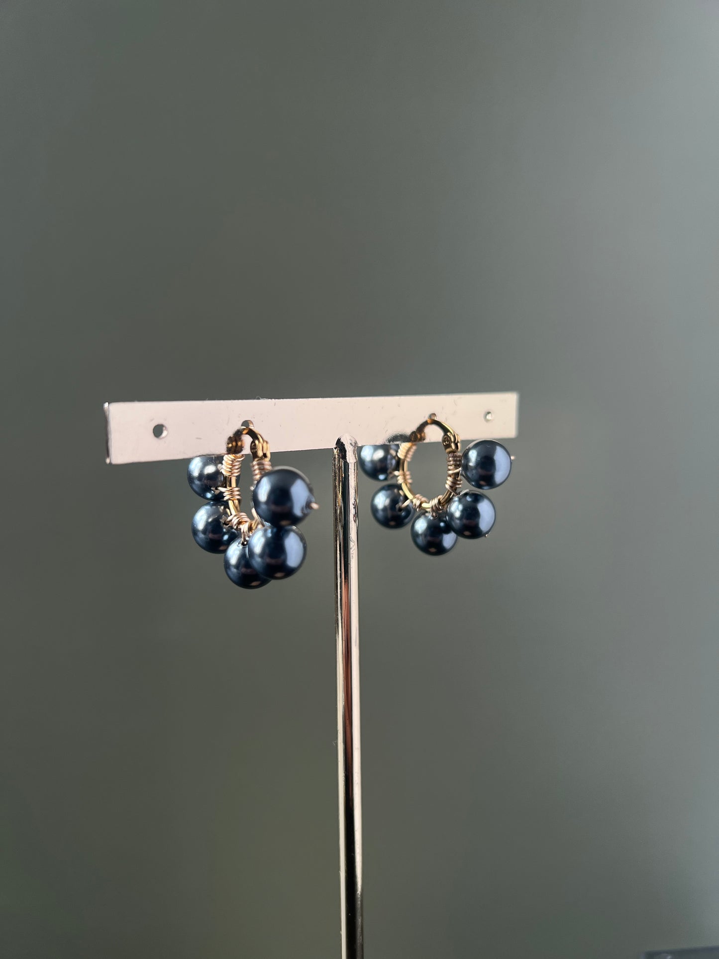 Arracadas Julia - Negro