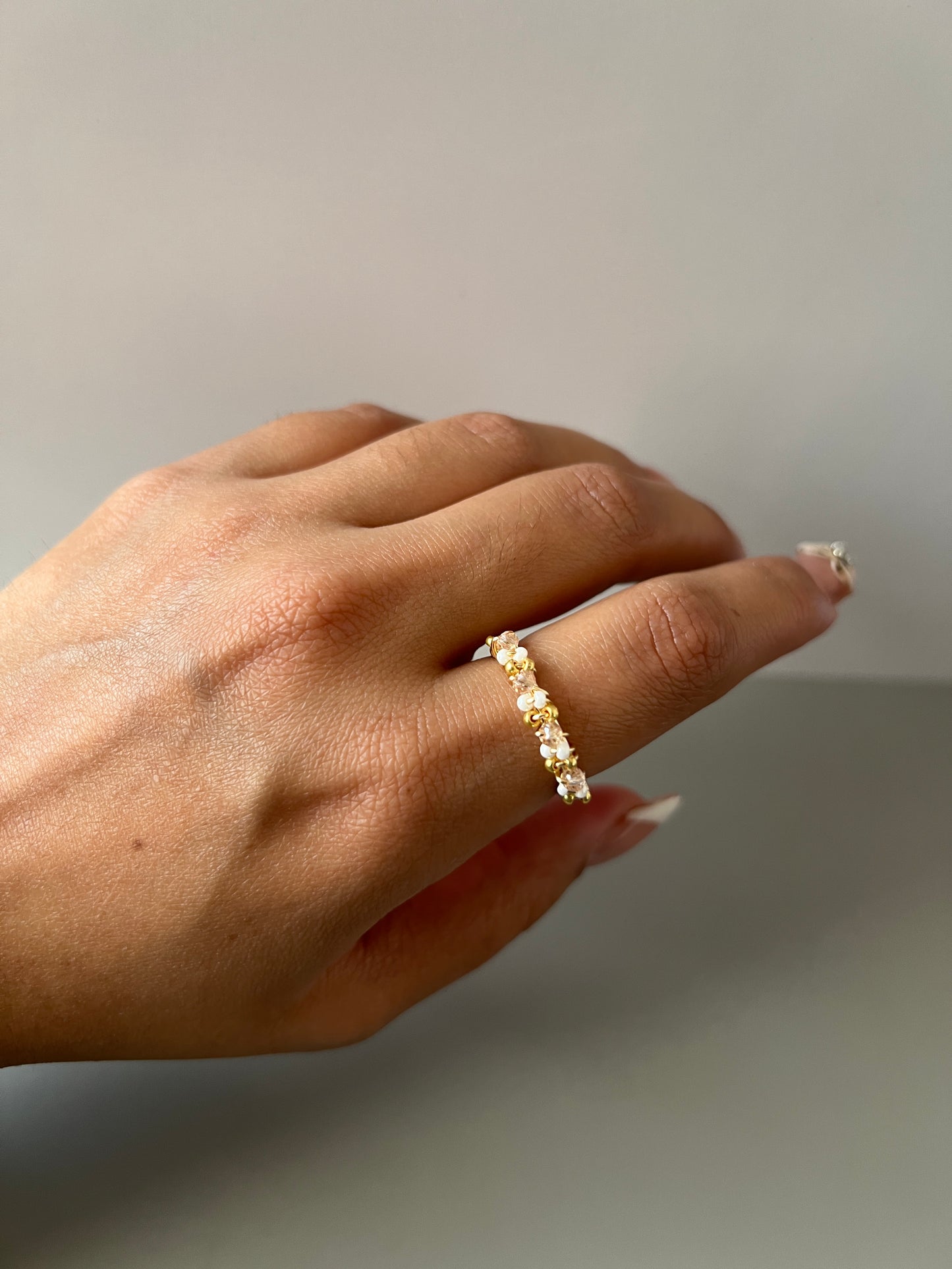 Anillo Miriam - Rosa