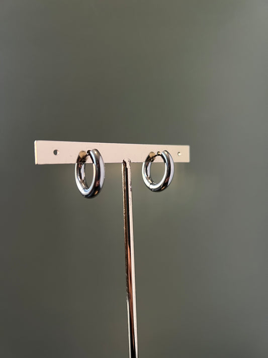 Arracadas Estefania - Plateado