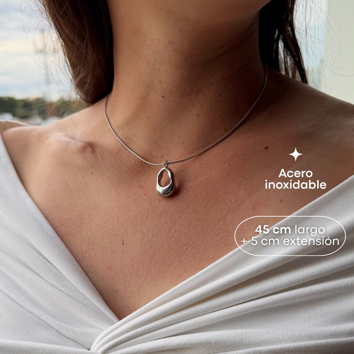 Collar Karla - Plateado