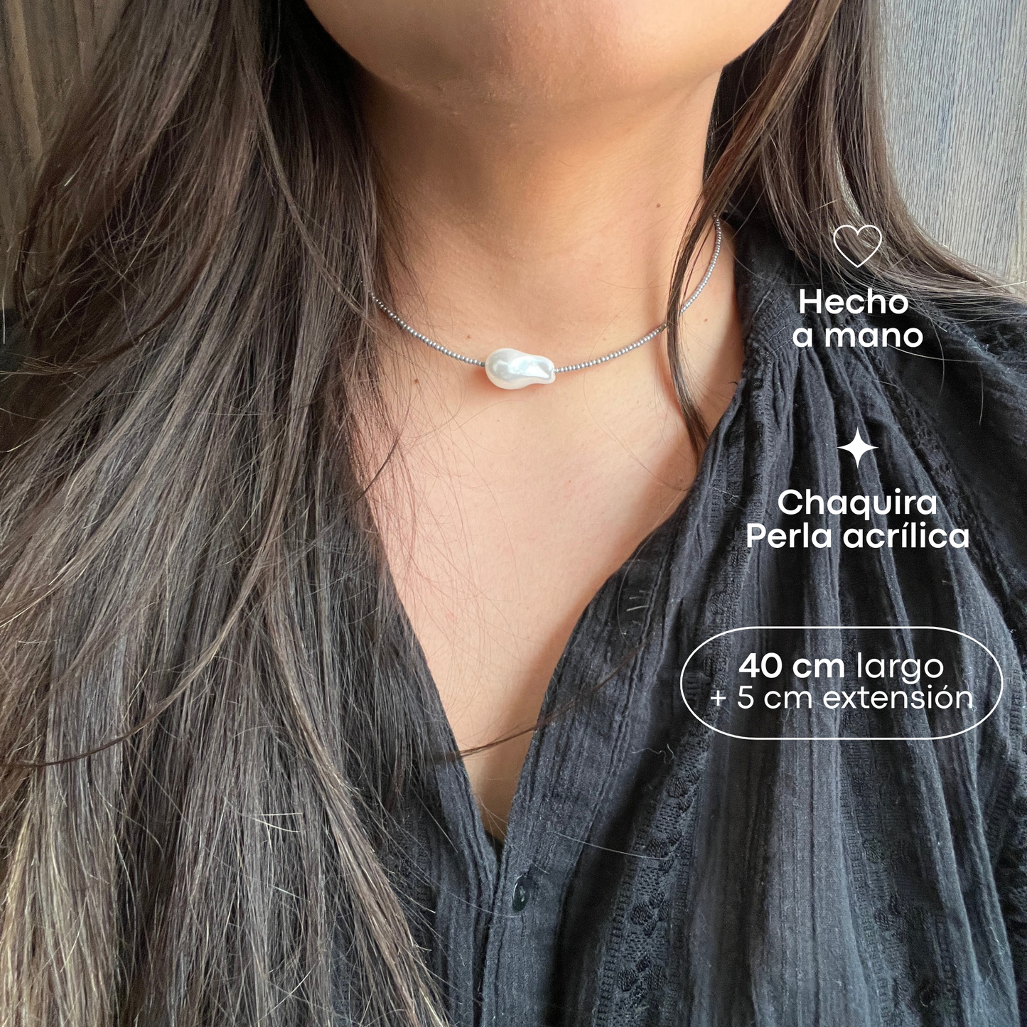 Choker Karla - Plateado