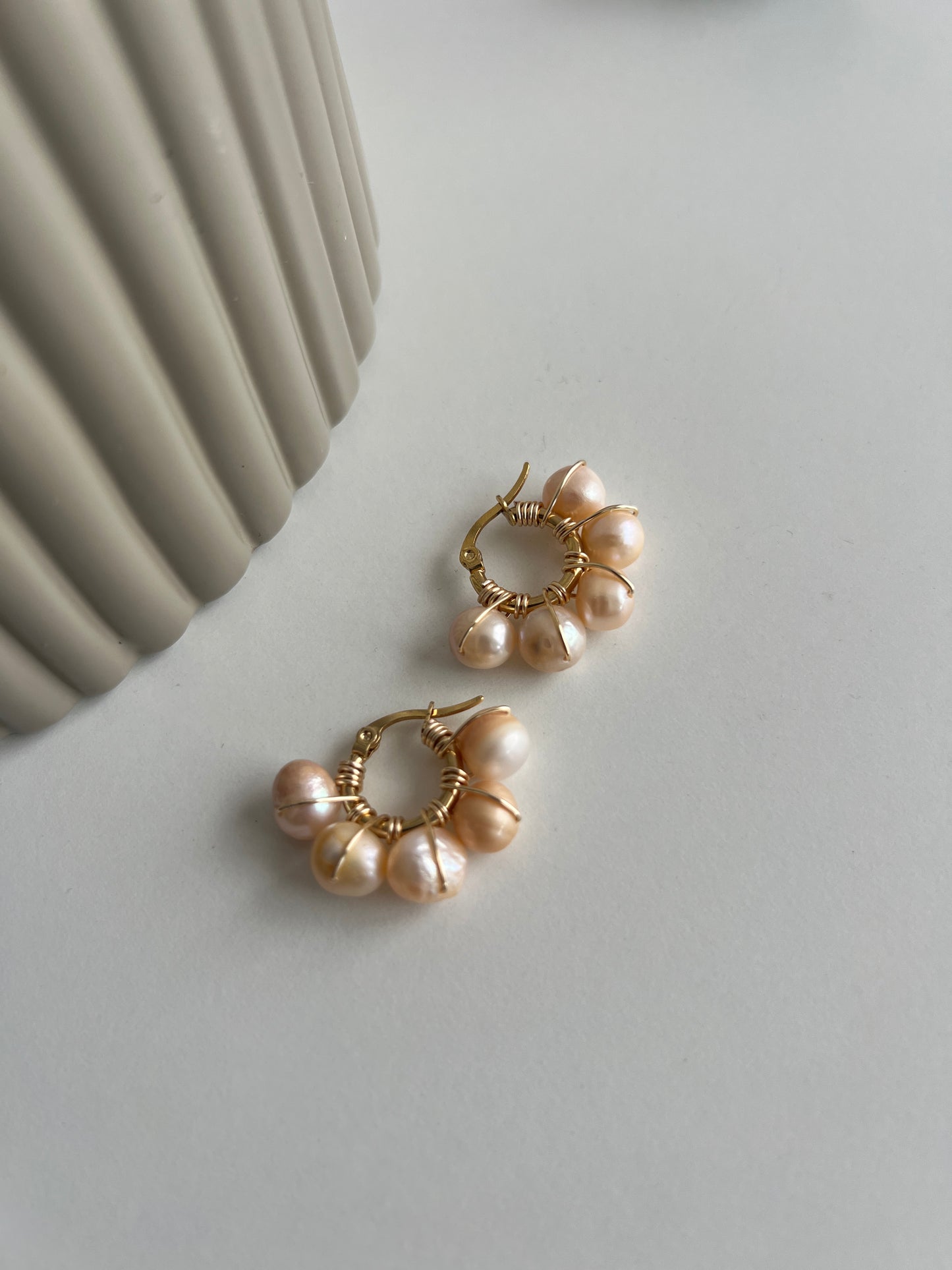 Arracadas Julia - Blanco