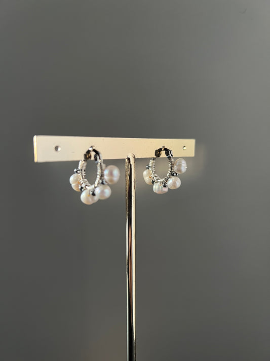 Arracadas Victoria Mini  - Plateado