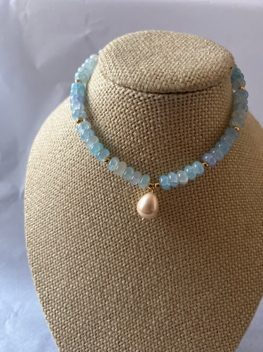 Choker Lucía - Azul