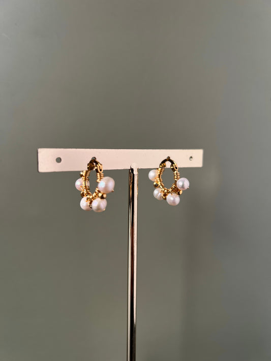 Arracadas Victoria Mini  - Dorado