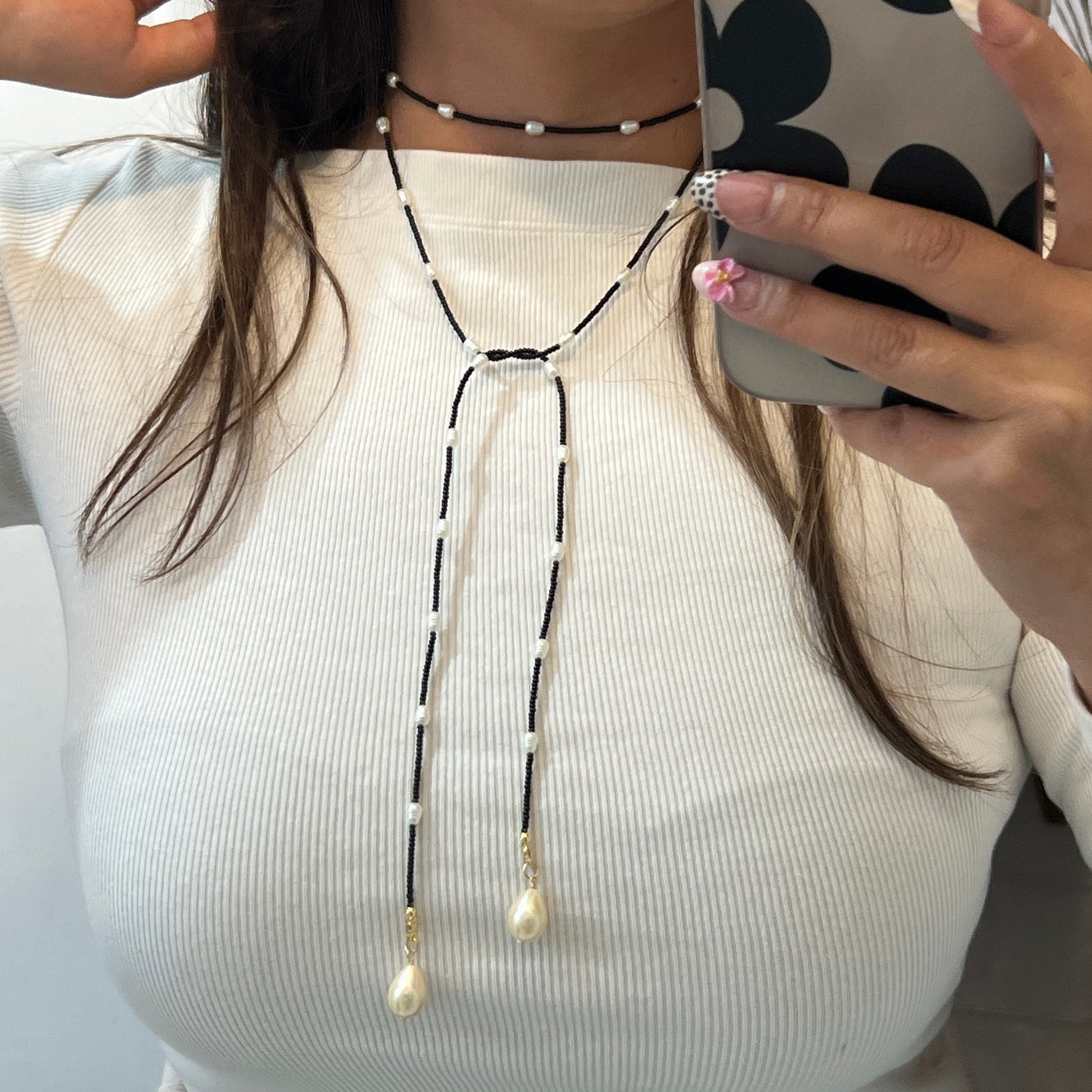 Corbatín Mariela - Negro