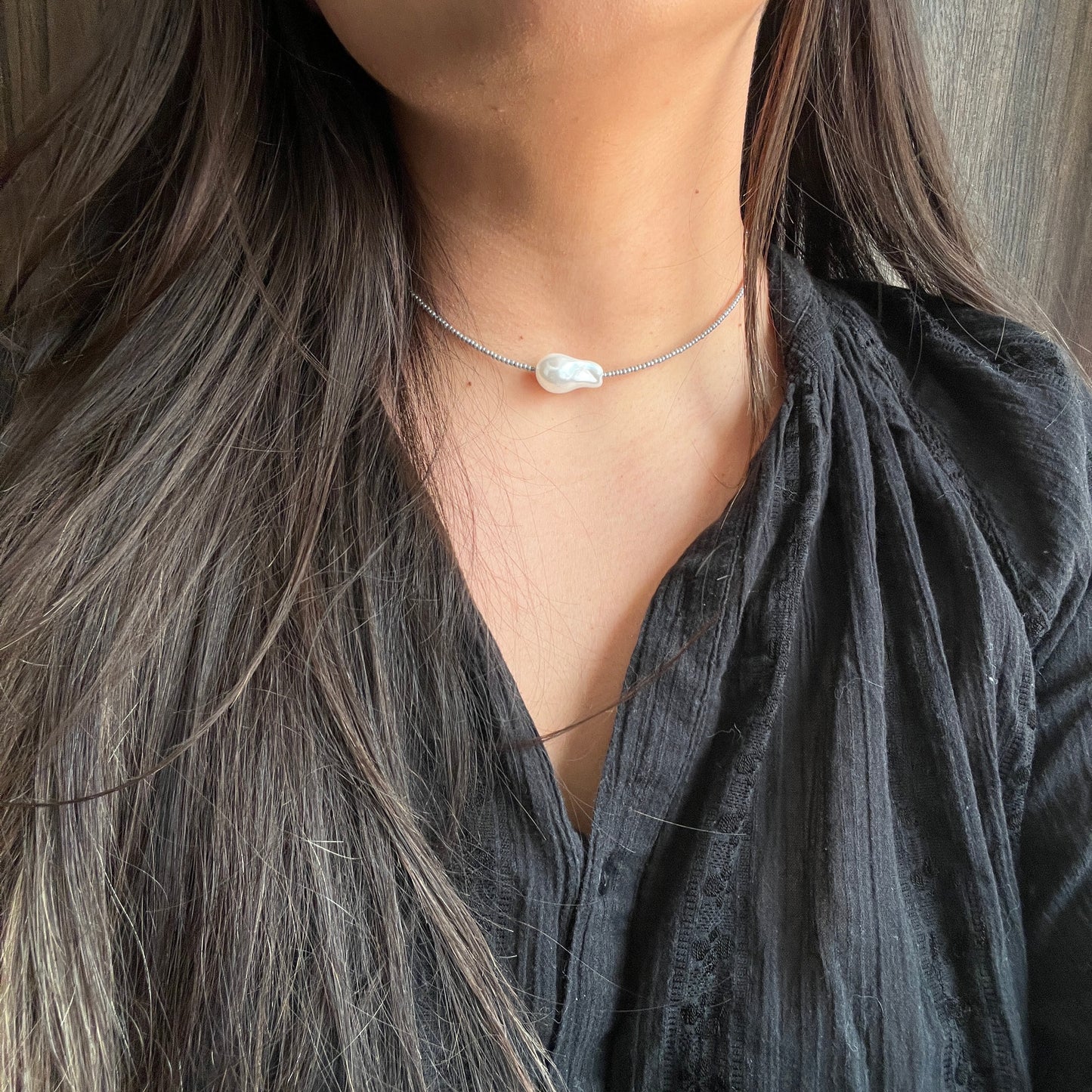Choker Karla - Plateado