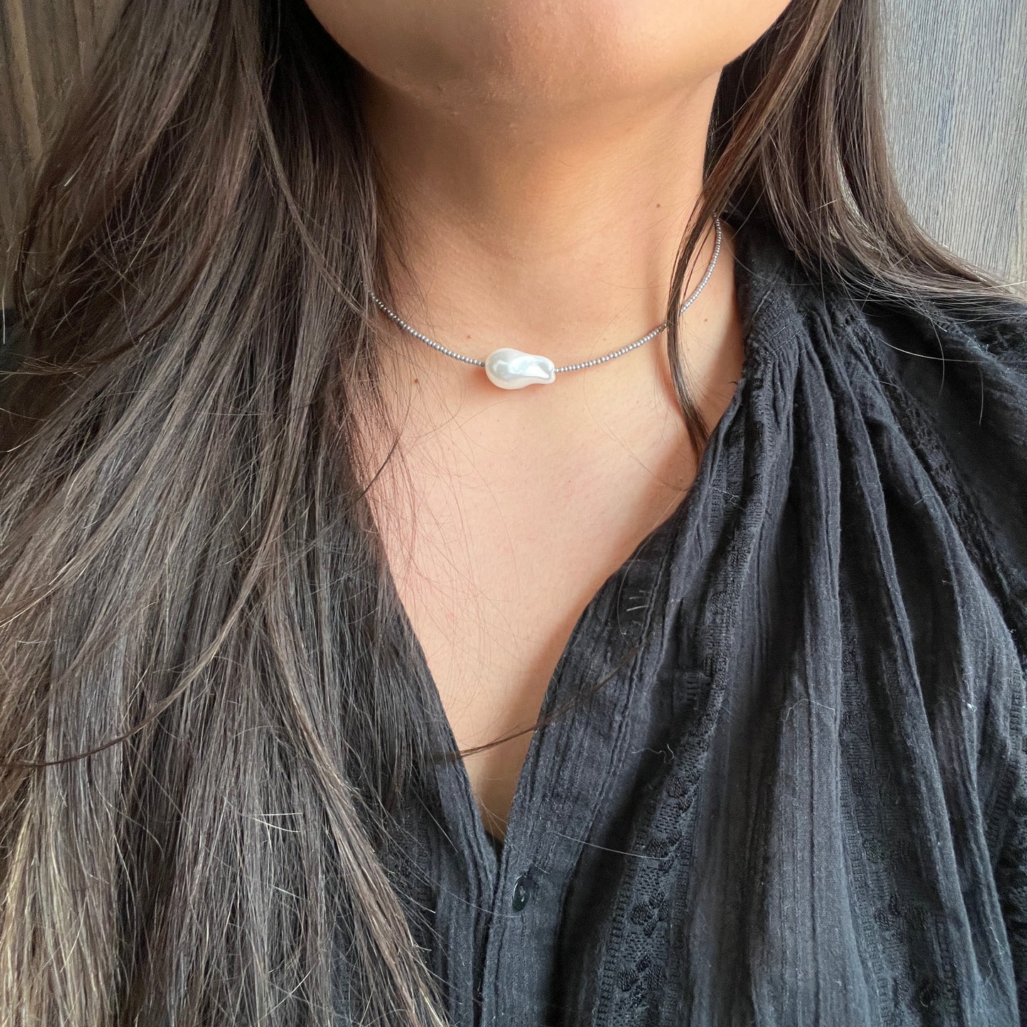 Choker Karla - Plateado