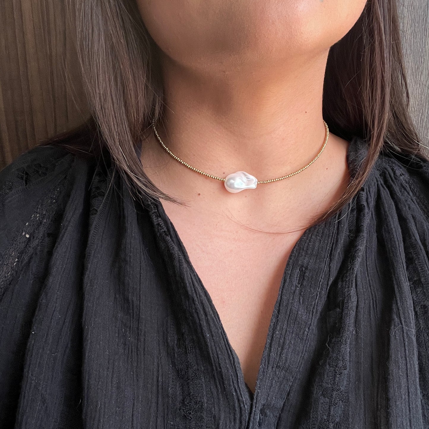 Choker Karla - Dorado