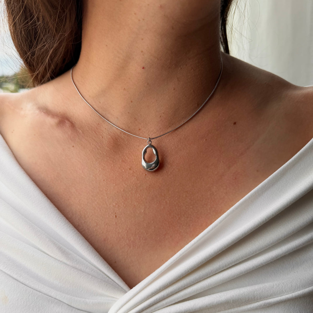 Collar Karla - Plateado