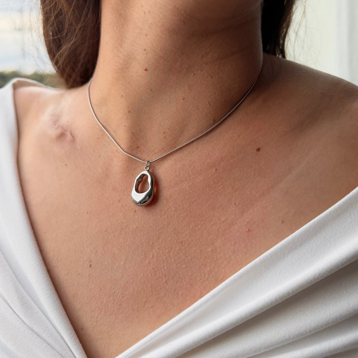Collar Karla - Plateado