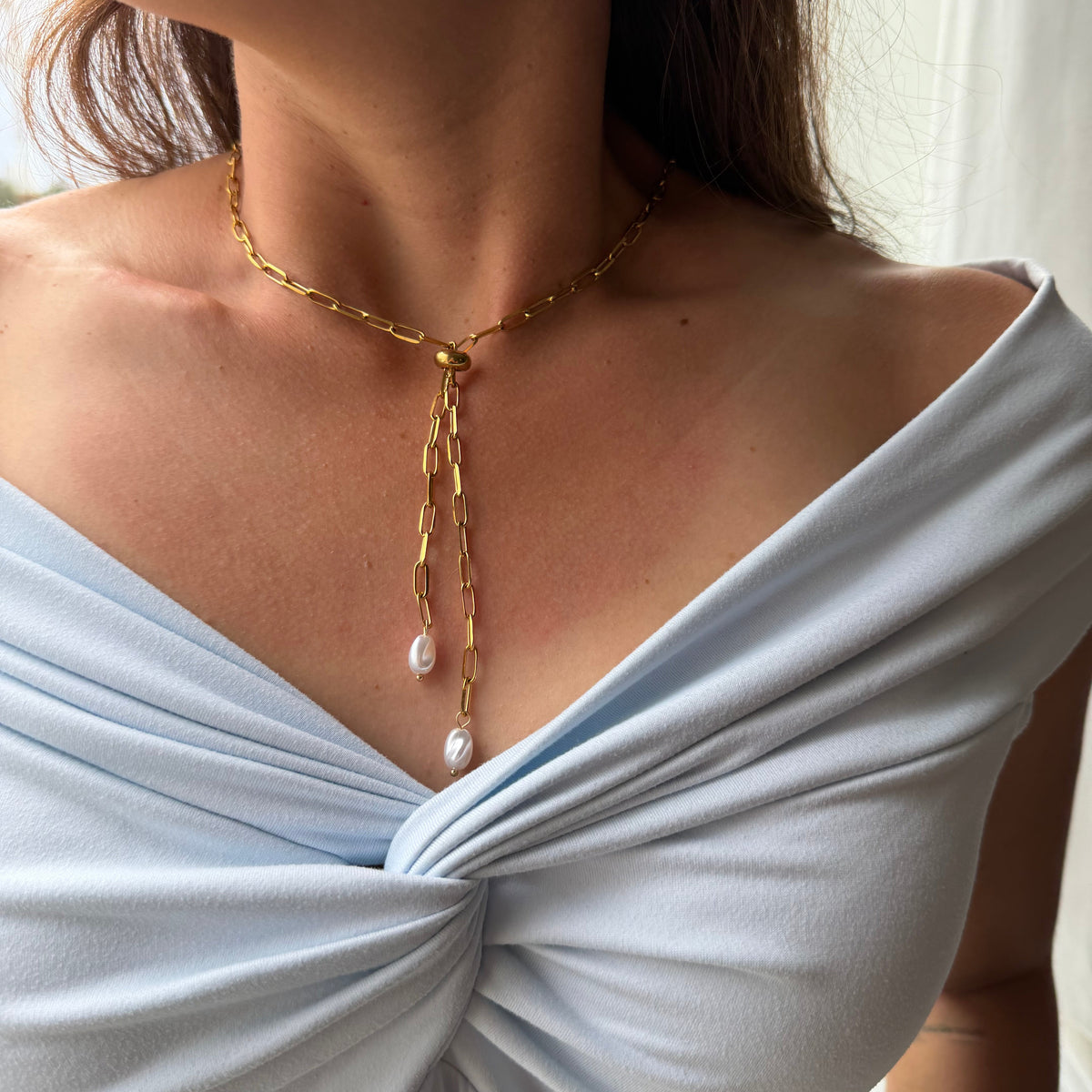 Corbatín Alexa - Dorado