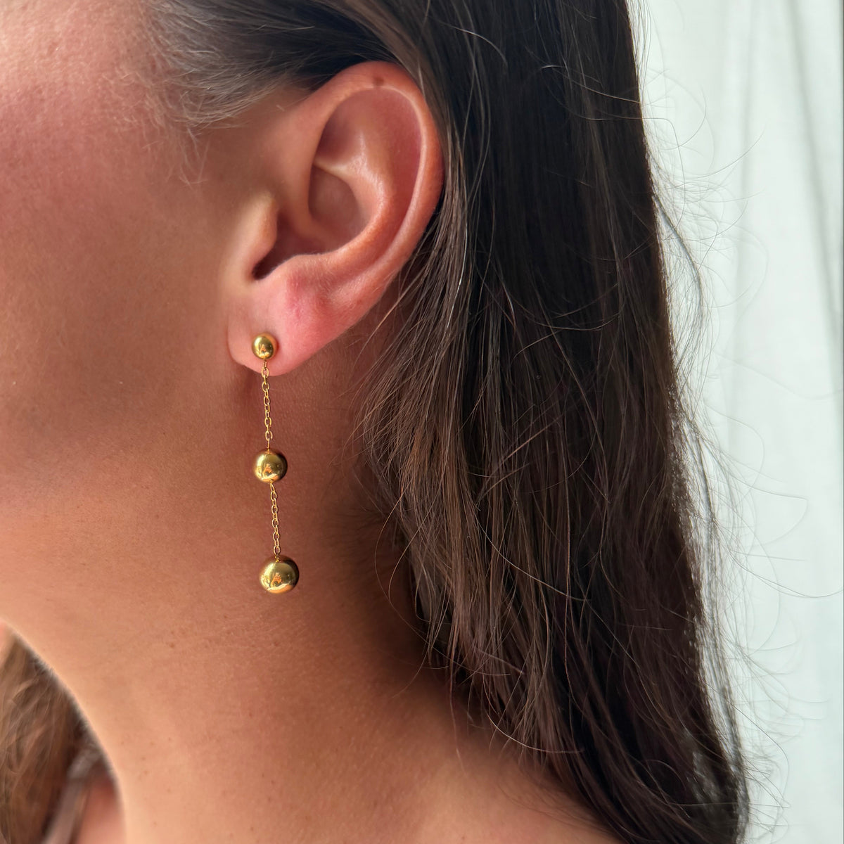 Aretes Daniela - Dorado