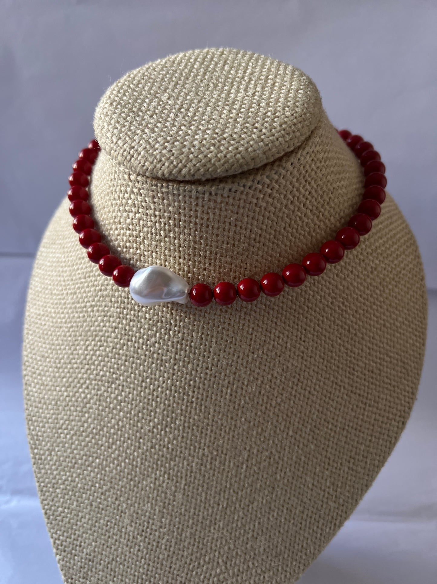 Choker Ana - Rojo