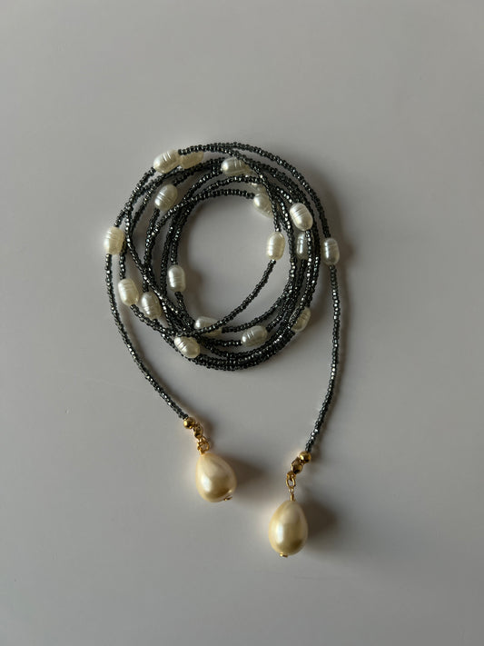 Corbatín Mariela - Negro