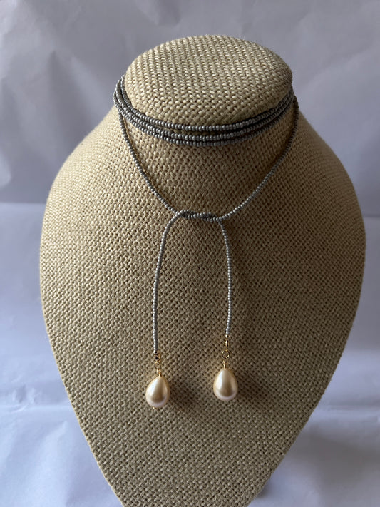 Corbatín Julieta - Gris