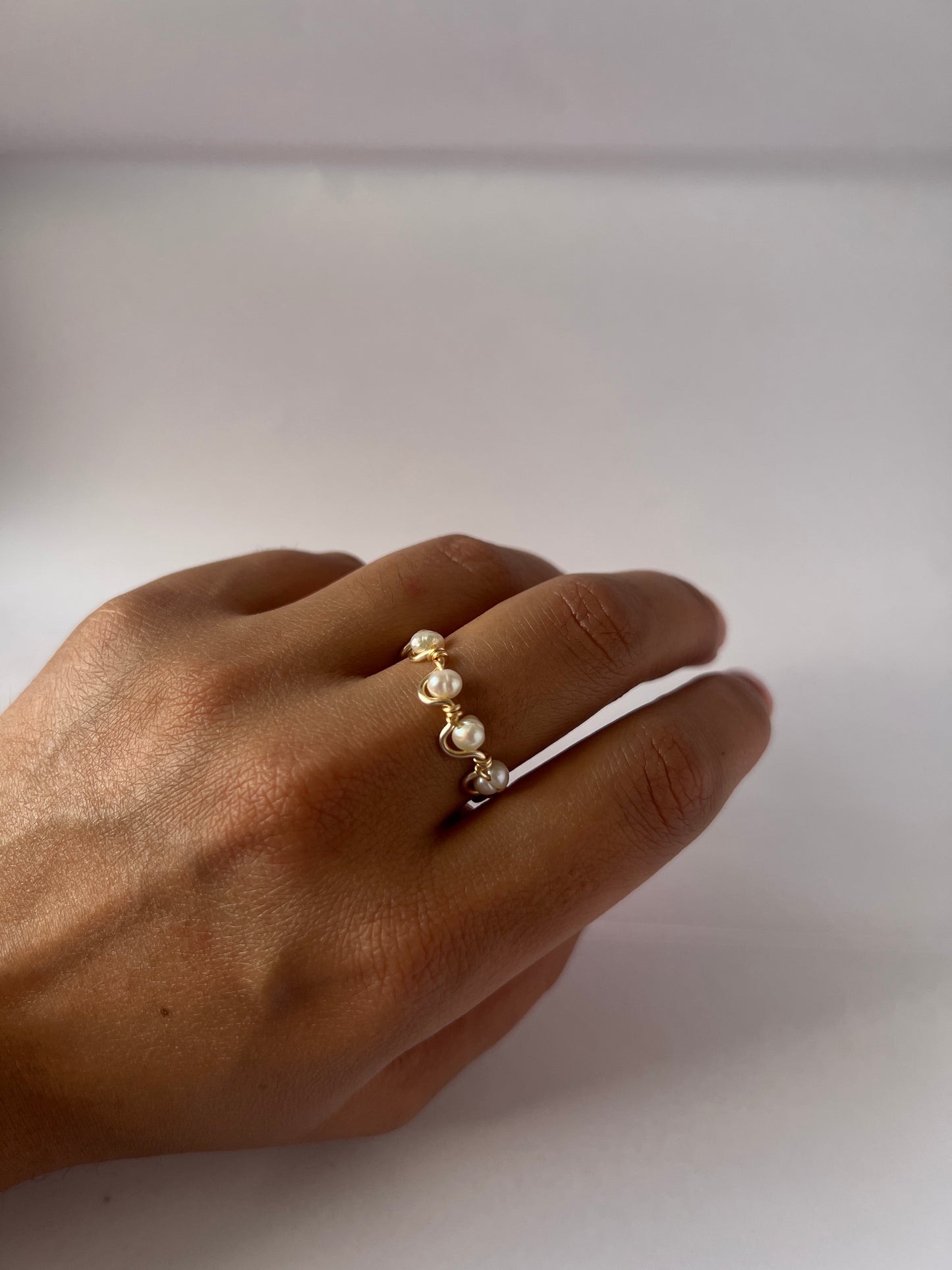 Anillo Alexa - Perla