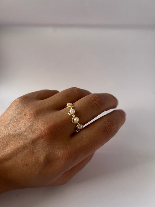 Anillo Alexa - Perla